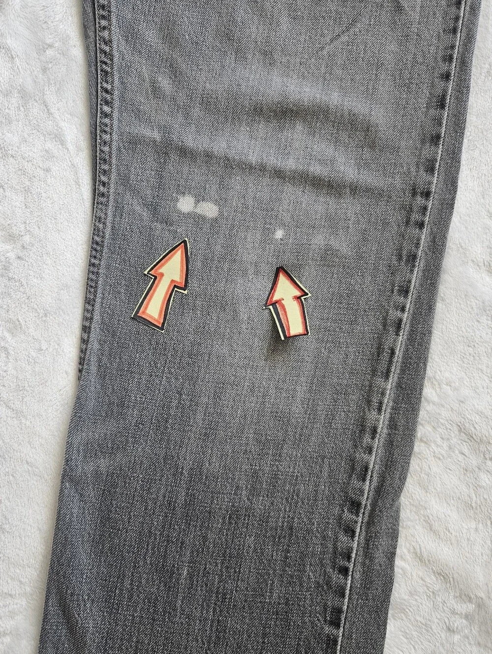 Levi's Charcoal Gray Relaxed Straight Jeans